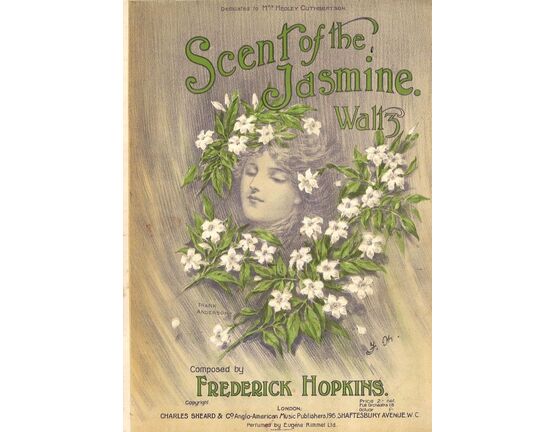 7856 | Scent of the Jasmine - Waltz - For Piano Solo - Dedicated to Mrs Hedley Cuthbertson