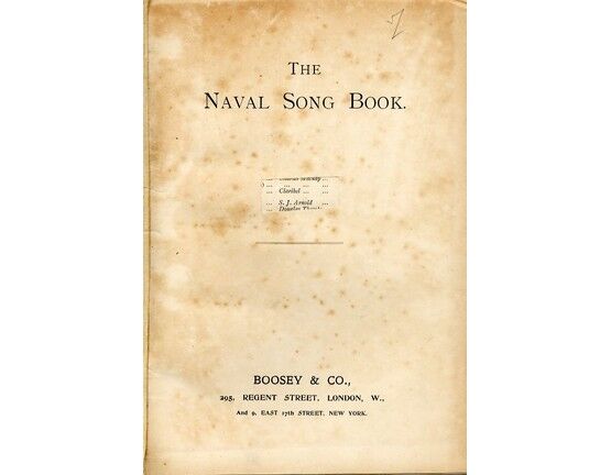 7864 | Naval Song Book