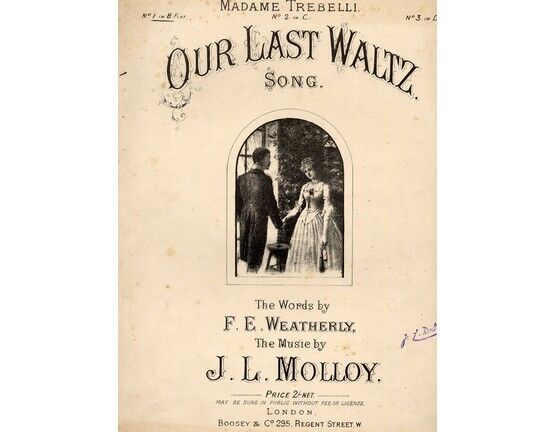 7864 | Our Last Waltz - In the key of B flat major