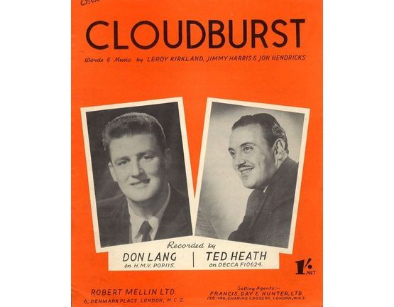 7867 | Cloudburst - Don Lang, Ted Heath
