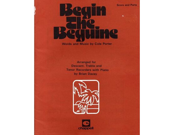 7872 | Begin the Beguine - Arranged for Descant, Treble and Tenor Records with Piano