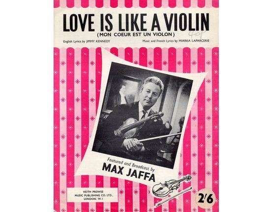 7883 | Love is Like a Violin - Song Featuring Max Jaffa