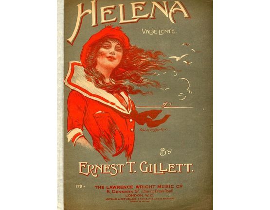 7885 | Helena - Valse Lente for Piano Solo - Lawrence Wright edition No. 179