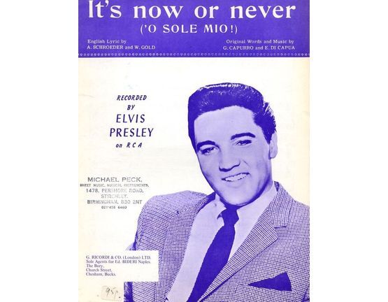 8001 | It's Now or Never -  Featuring Elvis Presley