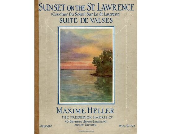 7938 | Sunset on the St. Lawrence - Piano Solo