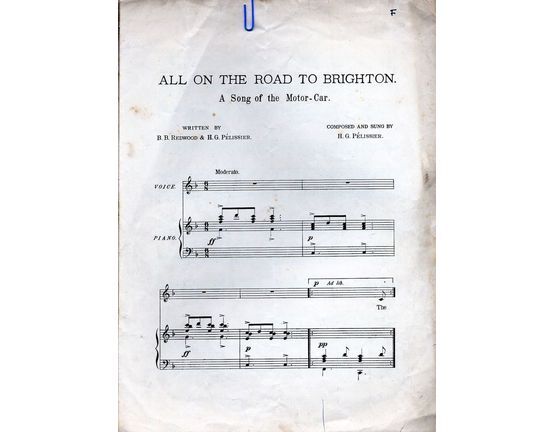 7940 | All on the Road to Brighton - A song of the Motor Car