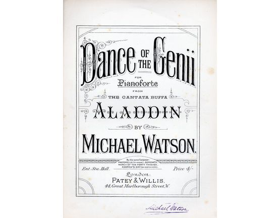 7954 | Dance of the Genii from Aladdin