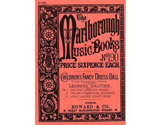 7992 | Childrens Fancy Dress Ball - The Marlborough Music Books Series No. 190