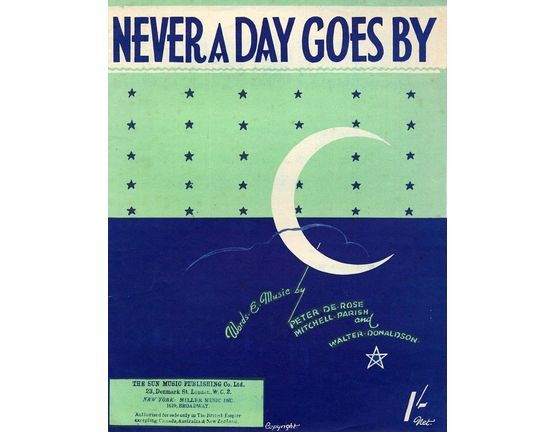 8063 | Never a Day Goes By - Song