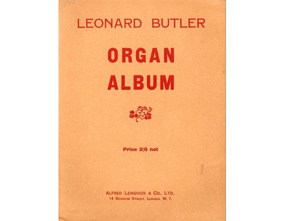 8069 | Leonard Butler - Organ Album of Eight Pieces