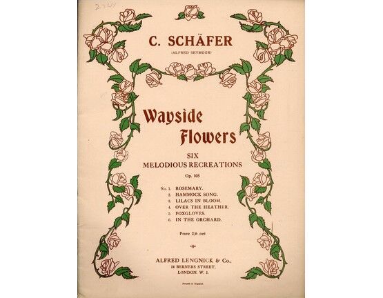 8069 | Wayside Flowers - Six Melodious Recreations for Piano - Op. 105