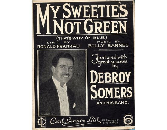 8097 | My Sweetie's Not Green - Song featuring  Debroy Somers