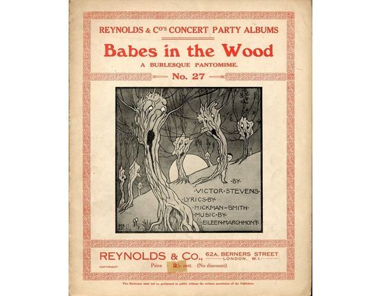 8098 | Babes in the Wood - A Burlesque Pantomime - Reynolds and Co's Concert Party Albums No. 27