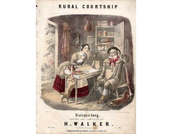 8124 | Rural Courtship - Dialogue Song - As sung by Mr J. A. Williams - Song with Piano accompaniment