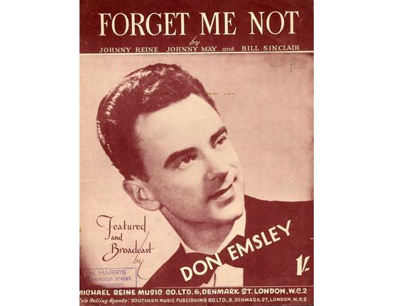 8244 | Forget Me Not - Vera Lynn, Carole Carr, Don Emsley, Teddy Foster, the five Smith Bothers