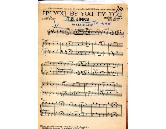8246 | By You ,By You, By You - Arrangement for Full Orchestra