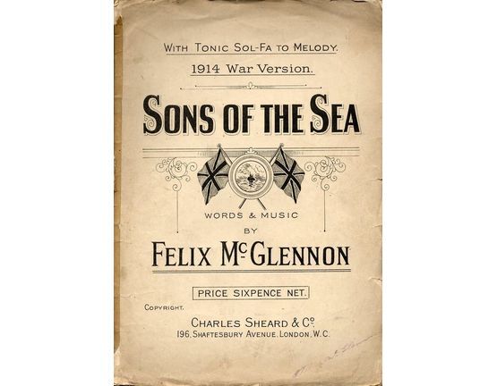 8280 | Sons of the Sea - Song - 1914 War Version