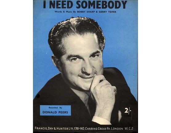 8284 | I Need Somebody - Featuring Donald Peers