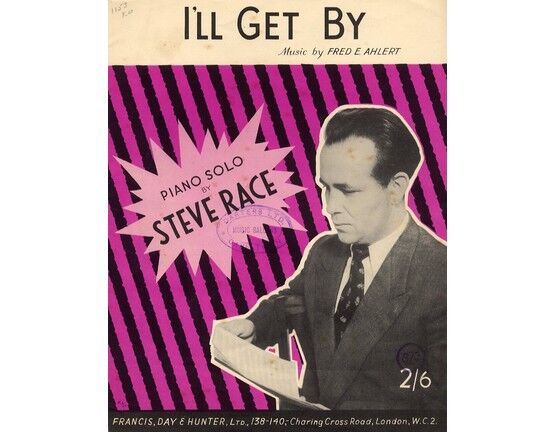 8284 | I'll Get By- Featuring Steve Race - Piano Solo