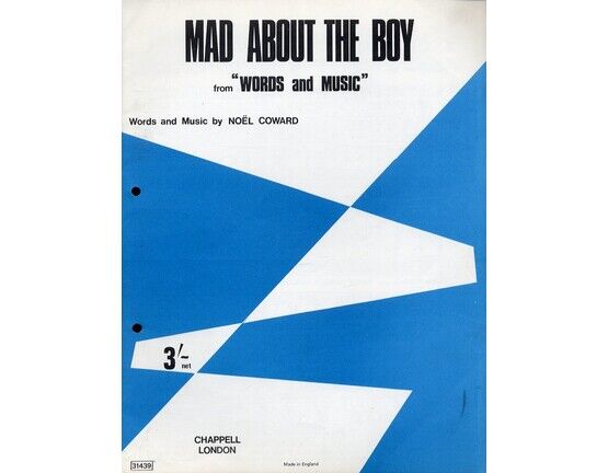 8442 | Mad About the Boy - Song from "Words and Music"