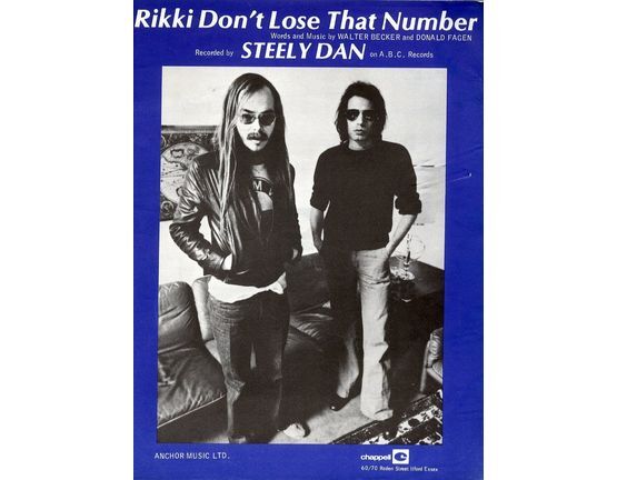 8465 | Rikki Dont Lose That Number - Featuring Steely Dan