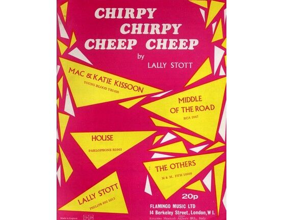 8518 | Chirpy Chirpy Cheep Cheep - Performed by  Middle of the Road, Mac & Katie Kissoon and others
