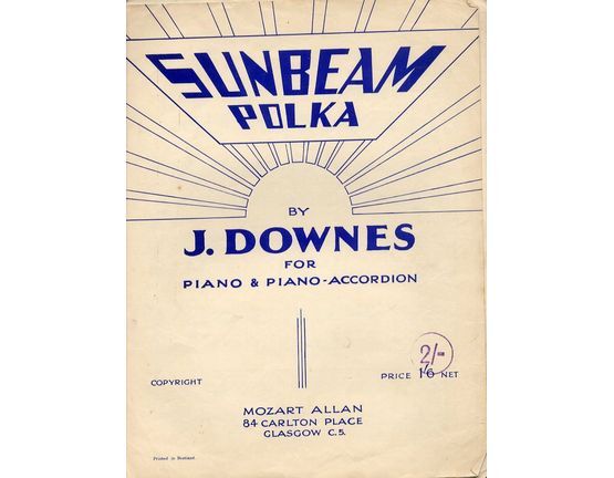 8648 | Sunbeam Polka - For Piano and Piano-Accordion