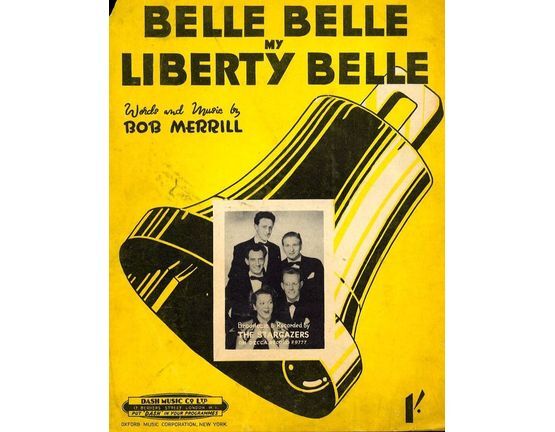 8685 | Belle Belle, My Liberty Belle - Featuring The Stargazers