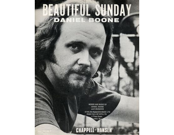 8726 | Beautiful Sunday - Featuring Daniel Boone