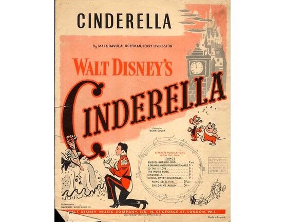 8928 | Cinderella - Song from from Cinderella (The Cinderella Waltz)
