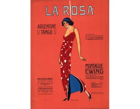 8971 | La Rose - Argentine Tango - Dedicated to Miss Kitty Mason & Mr. George Grossmith