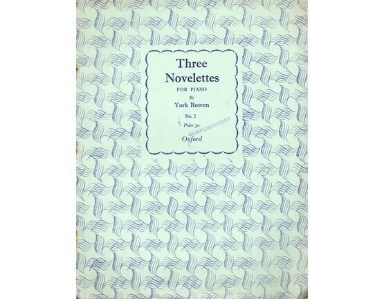 9158 | Bowen - Novelette No. 2 from Three Novelettes for Piano