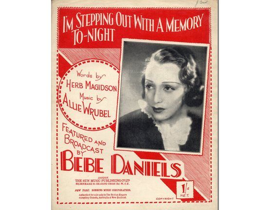 93 | I'm Stepping out with a Memory Tonight - Featuring  Bebe Daniels