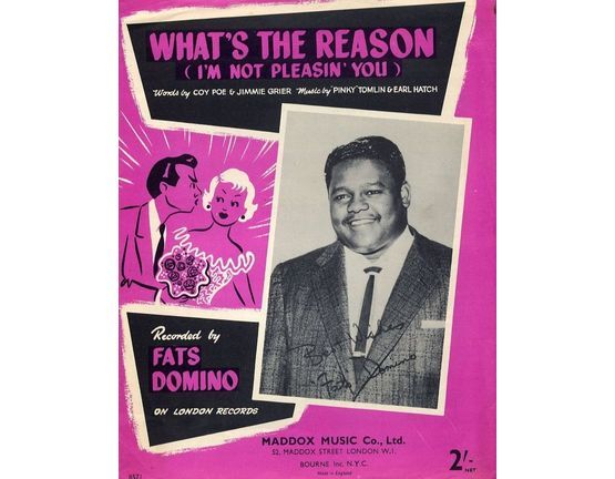 9339 | What's The Reason? (I'm not pleasin' you)  - Fats Domino
