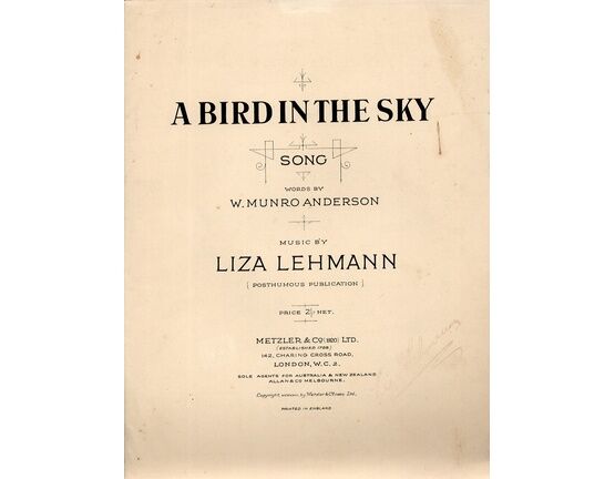 9750 | A Bird in the Sky - Song