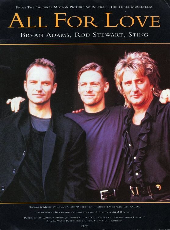 All For Love Bryan Adams