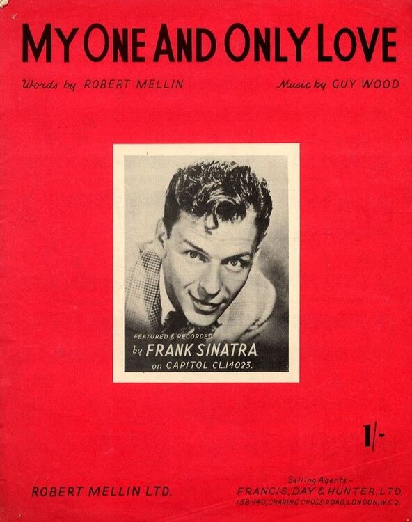 My One And Only Love Song Featuring Frank Sinatra Only 12 00