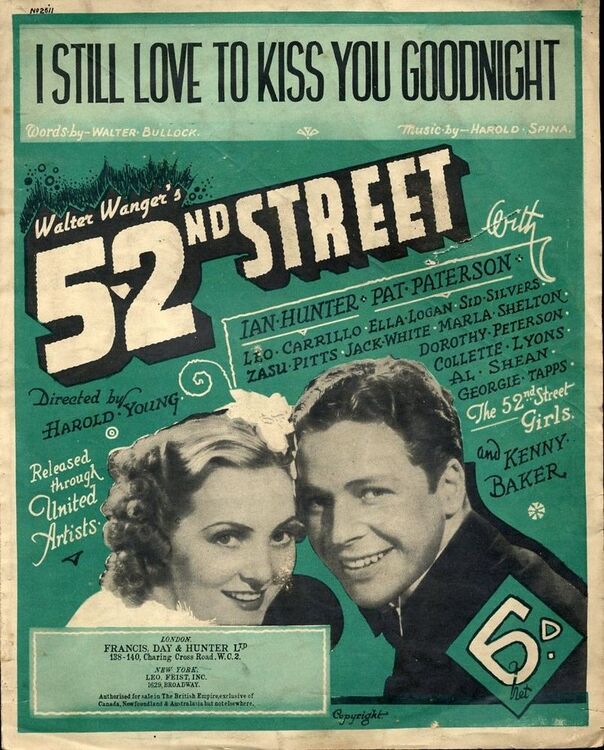 I Still Love to Kiss you Goodnight - Song from "52nd Street