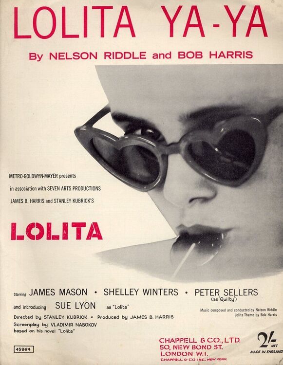 condensador rosado Clasificación Lolita Ya Ya - Piano Solo Featuring Shelly Winters only £18.00