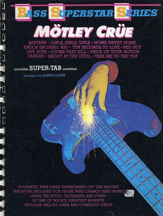 Mötley Crüe - Live Wire (Bass Tab)