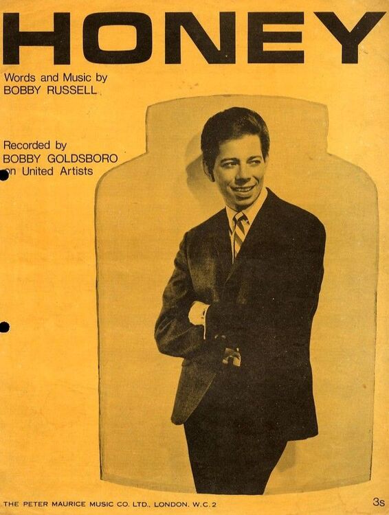 Honey Song Featuring Bobby Goldsboro Only 10 00