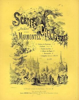 Pervenche - No. 5 from Scenes Champetres - Pour Piano - Op. 120 - French Edition