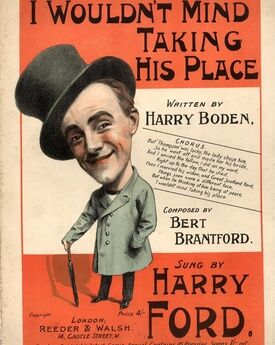 I Wouldn't Mind Taking His Place - Song - Featuring Caricature of Harry Ford