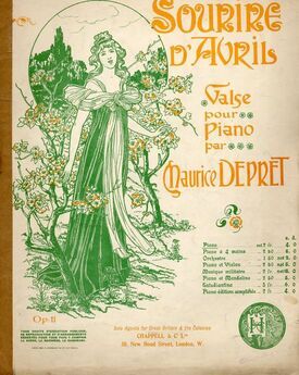 Sourire d'Avril - Valse pour Piano - Op. 11