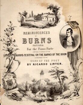 Reminiscence of Burns Fantasia - Composed in Honour of the Burns Festival on the Banks of the Doon - Piano Solo