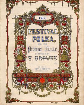 The Festival Polka - For the Piano Forte Solo