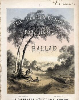 The Heart's Desire for Home - Ballad - For Piano and Voice