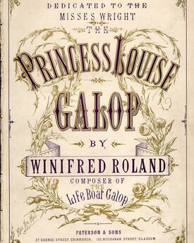 Princess Louise - Galop - Dedicated to the Misses Wright
