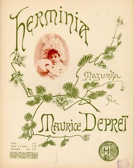 Herminia - Polka Mazurka - For Piano Solo - French Edition