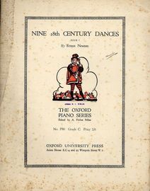 Nine 18th Century Dances - Book 1 - Nos. 1 to 5 - from The Oxford Piano Series